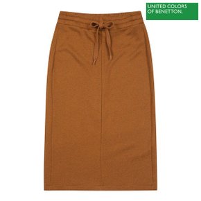 Banding slit jersey skirt 2F 3HRRD0004 37D_P366769520