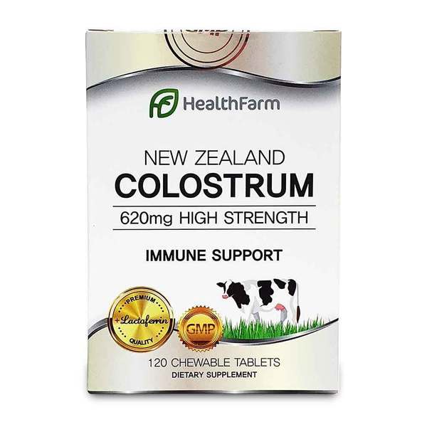 뉴질랜드 HealthFarm 헬스팜 뉴질랜드 초유 620mg 고함량 120정