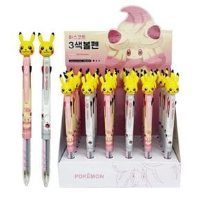 포켓몬스터 마스코트 3색 볼펜(1p) 0.7mm 캐릭터볼펜 학용품 신학기용품