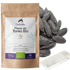  차비오테 오가닉 통카 빈 50g 강판 포함 Tonka Beans