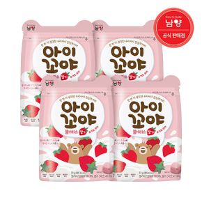 아이꼬야 아기과자 불가리스 요거트볼 딸기 4개_P333280906