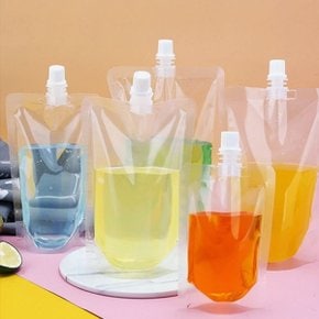 스파우트 파우치 200ml 비닐백 음료 보관 M10290