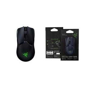 미국 레이저 바이퍼 Razer Viper Ultimate Lightest Wireless Gaming Mouse Grip Tape Bundle Cl