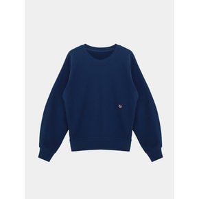 Emblem Brooch Sweatshirt _Yale Blue