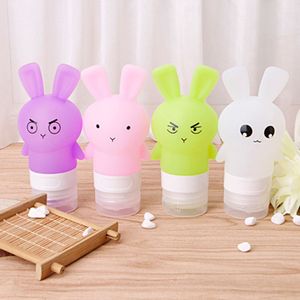 오너클랜 토끼 캐릭터 휴대용 실리콘 공병 화장품 여행용품
