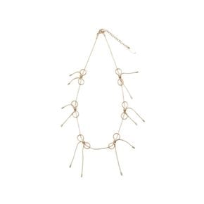 lotsyou_Ribbons bon chain necklace Gold