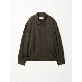 Multi Pocket Shirt Jacket_Brown