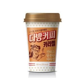 다방커피 카라멜 250ml 12개