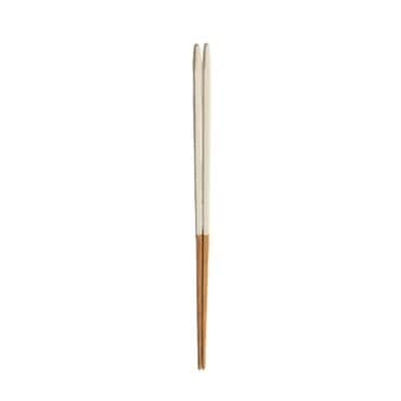 사브르 야마치쿠 호소케즈리 대나무 젓가락 23cm 아이보리