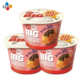 [비동시][CJ] BIG 김치날치알밥 263G 3개