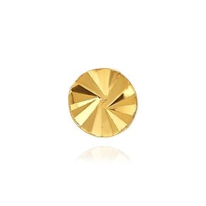 여자 순금 한쪽 미니 귀걸이 원형 컷팅 24K 0.375g