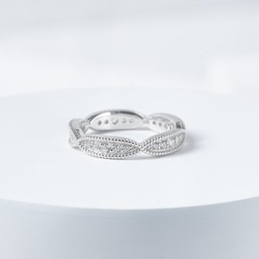 Silver925 보트 라인 반지