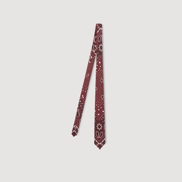 산드로 실크 반다나 타이 SF25A3FAZ0179