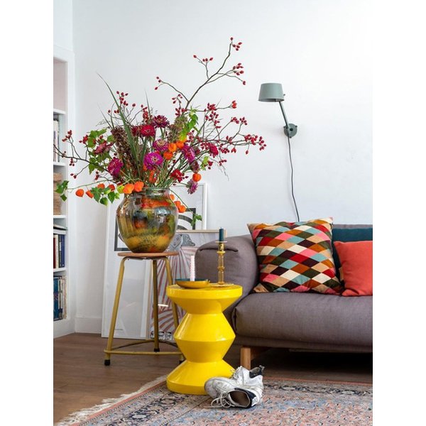 Zigzag stool_Yellow