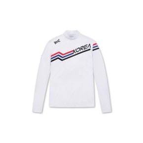 왁[WAAC]골프 (WWTBM24531WHX)GOLF TEAM KOREA Womens LS Highneck Top