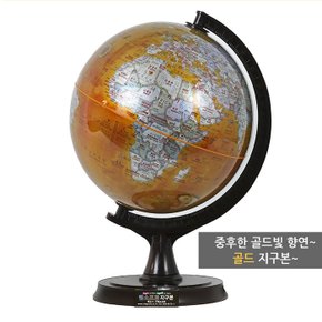 30cm 골드 오션 지구본 30-G