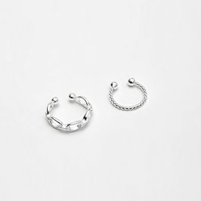 [윤세아, 차은우, 레드벨벳 슬기 착용] dot point earcuff set