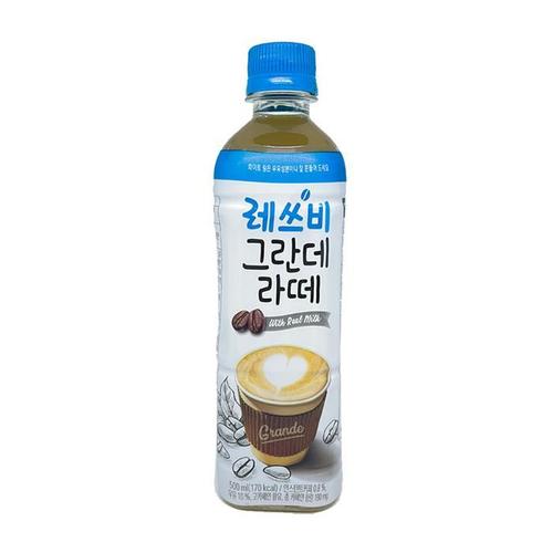 [롯데칠성음료]롯데칠성 레쓰비 그란데라떼 500ml 1개(1)