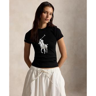 폴로 랄프 로렌 여성 빅 포니 스트레치 코튼 티(WMPOKNINCU21289001)