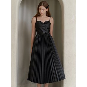 Rome Pleats Bustier Dress