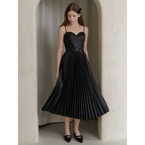 Rome Pleats Bustier Dress