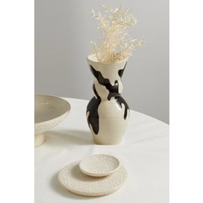 Net Sustain Lucie Glazed Ceramic Vase 화이트 46376663162563410