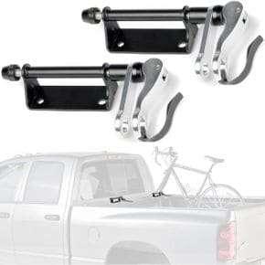 미국 델타 자전거 랙 거치대 Truck Bed Bike Rack by Delta Cycle 2Pack Hitch Lockable Fork Mo