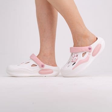 라마트리 [판다샌들] 발편한 물놀이 투톤 펀칭 판다 샌들 7100