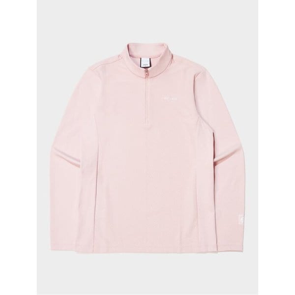 [부산점] 자카드 Y 여성 긴팔 짚업 티셔츠 DWU24204