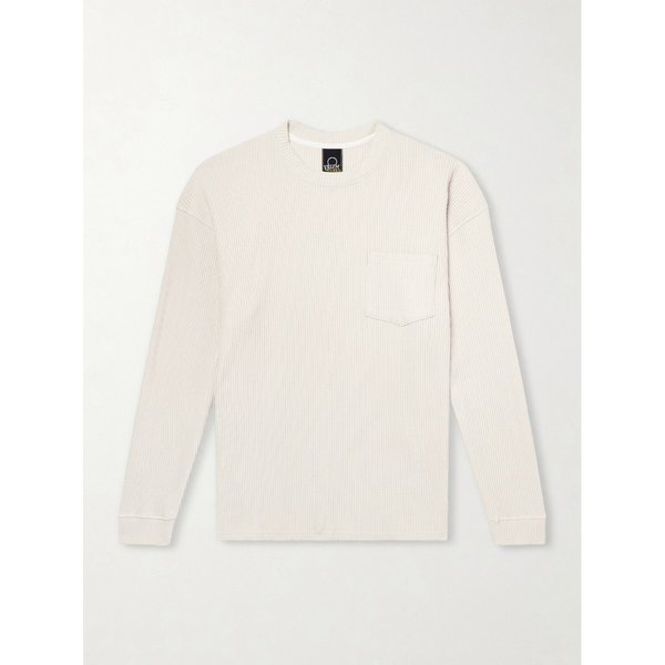 프리즘웍스 오버사이즈 와플 니트 코튼 블렌드 티셔츠 46376663163037702