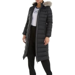 영국 타미힐피거 패딩 Tommy Hilfiger Women`s Tyra Down Maxi with Fur Coats 1594119