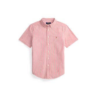 폴로 랄프 로렌 폴로 키즈 남아 8-18세 스트라이프 코튼 시어서커 셔츠(CWPOWOVY6820688999)