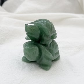 천연 옥거북이 미니 장식품 행운 재물운 장수 풍수 인테리어 천연석 조각상 장식품