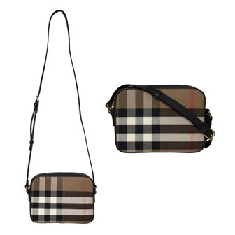 버버리 하우스체크 카메라백 크로스백 81140741 블랙 스몰