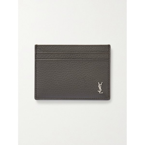 타이니 카산드르 로고 아플리케 풀그레인 가죽 카드지갑 46376663163025212