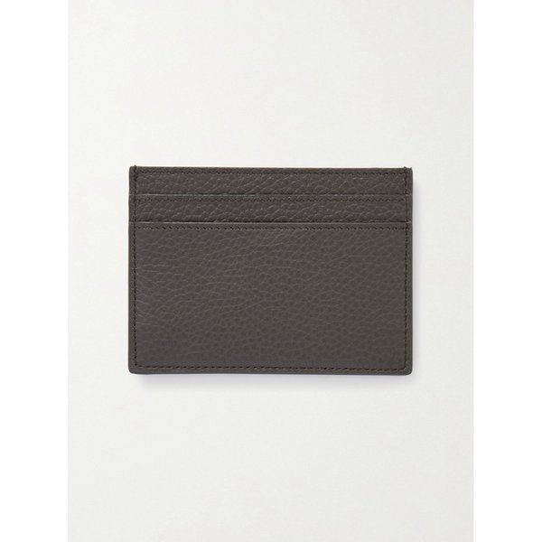 타이니 카산드르 로고 아플리케 풀그레인 가죽 카드지갑 46376663163025212