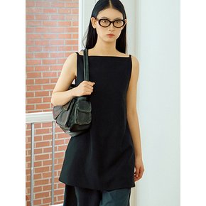 Basic string square dress-top