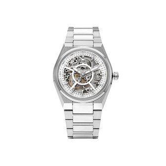 가이거 [공식본사정품] 가이거 GE1228WS 스켈레톤 다이얼 남성 메탈시계