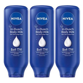 독일 니베아 인 샤워 바디 밀크 400ml x 3개세트