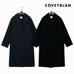 [COVETBLAN] 여성 피크드카라 코트(V198MCT213W)