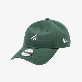[스타필드수원][공용]MLB워시드 미니로고 뉴욕양키스 언스트럭쳐볼캡 그린(13086344)