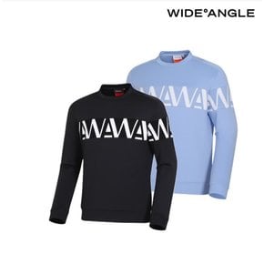 TO 니트 보더 맨투맨 M (Blue / Black) (WMP24211)