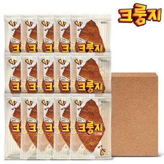  달콤바삭 대왕 크룽지 38g x 15개 디저트 간식 크로플 탕후루