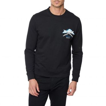 이스퀘어 5116430 Robert Graham Hit the Slopes Long Sleeve Cotton Graphic T-Shirt