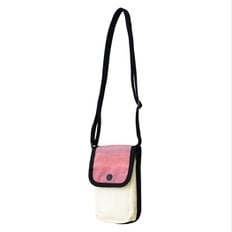 PHONE BAG (PINK+IVORY)