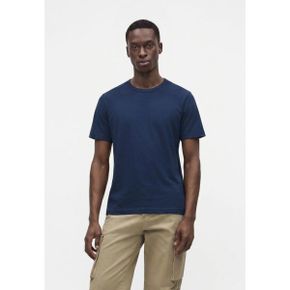 Abercrombie  Fitch 아버크롬비 앤 피치 클래식 에센셜 티 - 기본 티셔츠 파랑 8094275