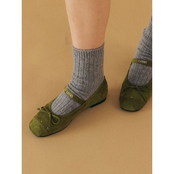 omn Flat Shoes _Olive