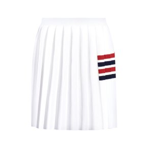 [톰 브라운] Midi skirt FKK118AY3005_100 White