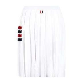 [톰 브라운] Midi skirt FKK118AY3005_100 White