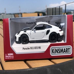 킨스마트13cm 미니카 포르쉐911 GT2 RS White레이싱카_WA916CE